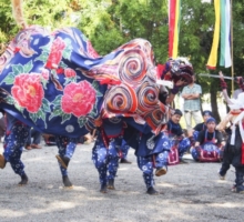 ひるがの獅子舞